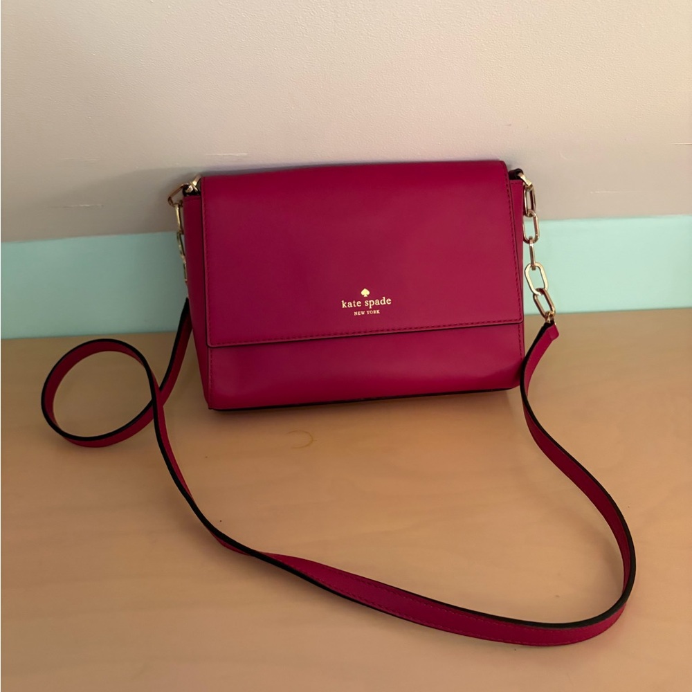 Kate Spade Fuchsia Crossbody Bag